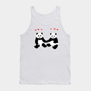 Panda Love Tank Top